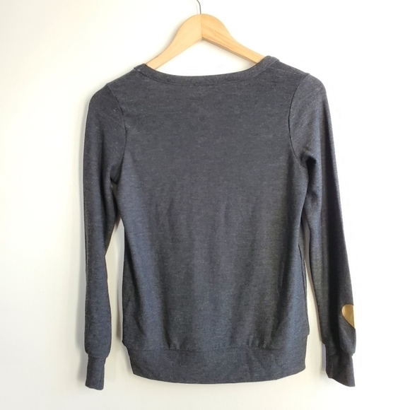 Chaser Golden Saturday Graphic Print Cozy Knit Pullover Sweatshirt NWT XS - Picture 10 of 13